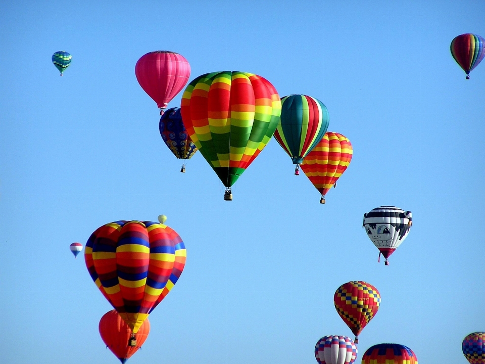 Balloon hot air aircraft vehicle