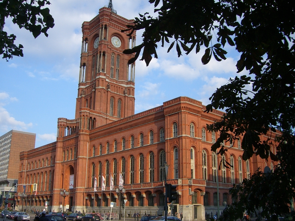 Die architektur stadt gebäude stadtbild