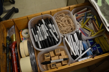 Desk room education classroom Photo