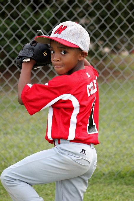 Baseball sport ragazzo maschio