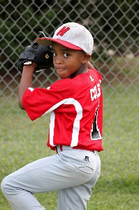 Foto Baseball olahraga anak laki-laki pria