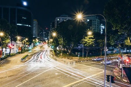 Foto Pedestre luz estrada tráfego