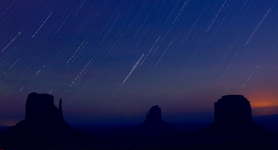 Horizon sky sunrise night Photo