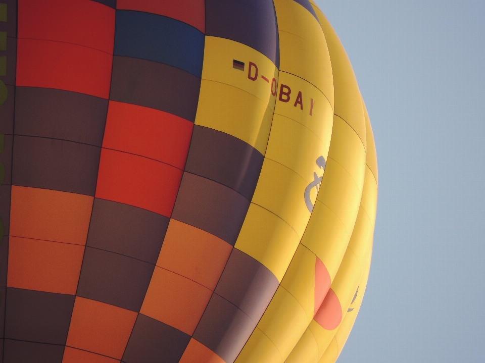 Balão de ar quente aeronave veículo