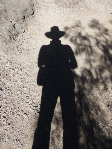 Man white portrait shadow Photo