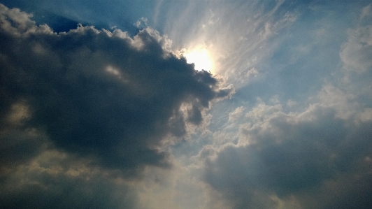 Light cloud sky sun Photo