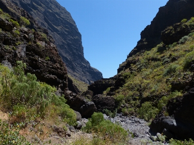 Rock walking mountain adventure Photo