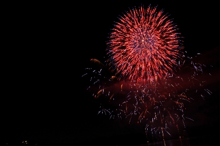 Foto Ricreazione esplosione fuochi d'artificio illustrazione