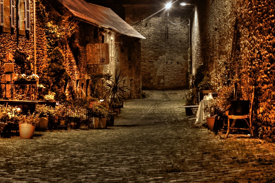 Luz rua noite cidade