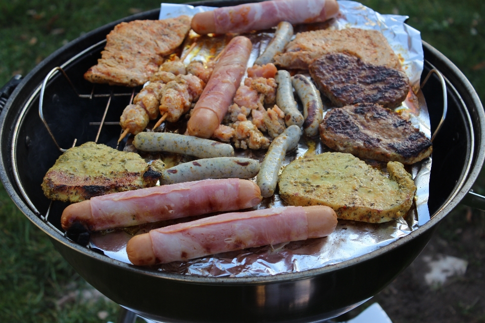 Verão celebração prato refeição