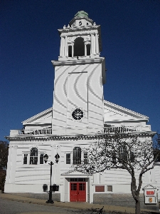 Architecture white building tower Photo