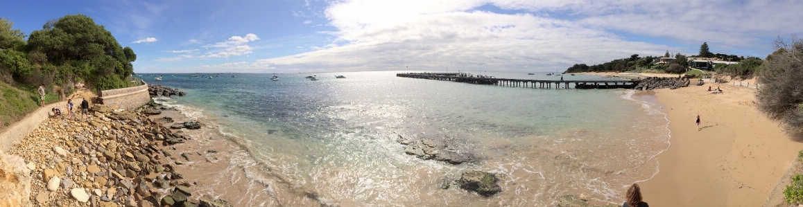 Beach landscape sea coast Photo