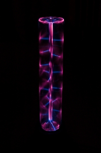 Photo Lumière violet vase flamme