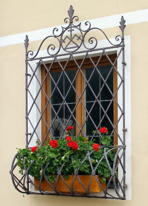 Ventana vaso edificio hogar