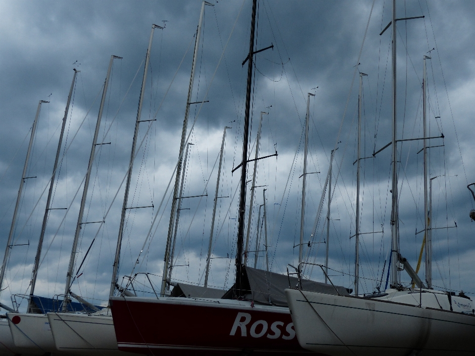 Sea dock sky boat