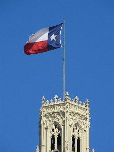 Urban downtown flag landmark Photo