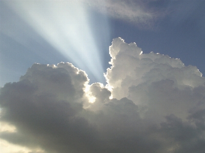 Light cloud sky sunlight Photo