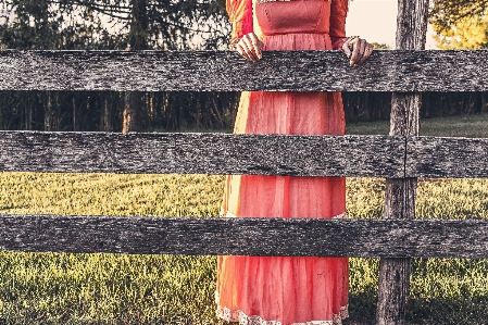 Wood woman countryside leaf Photo