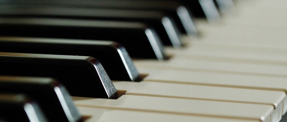 Musique clavier technologie blanc