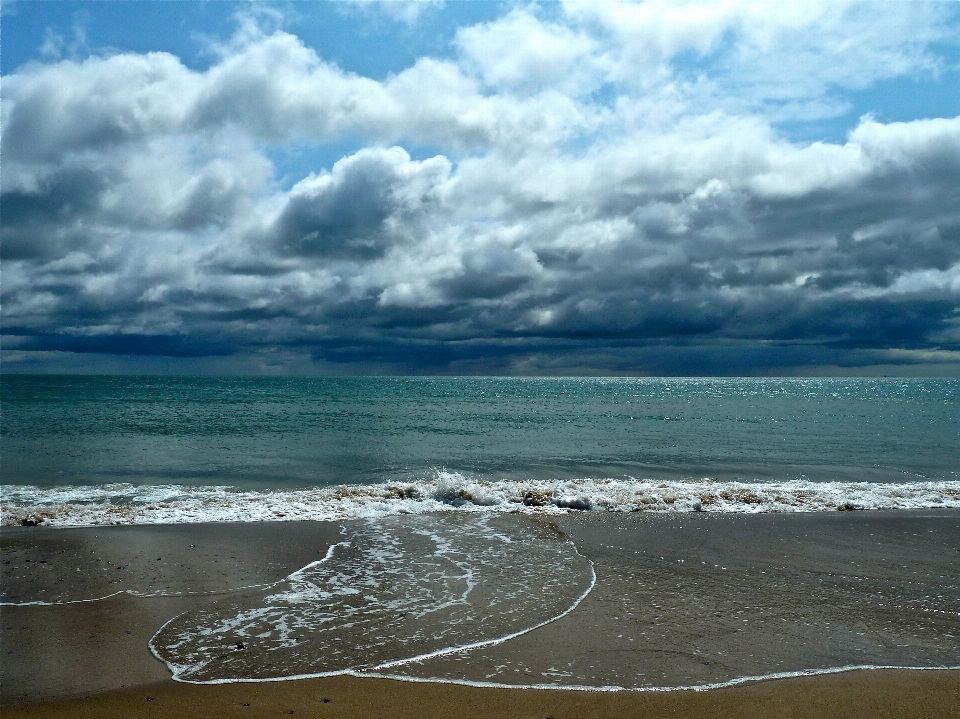 Plage paysage mer côte