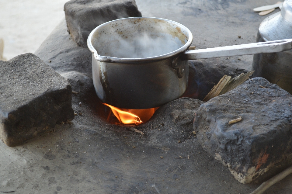 Chá panela comida culinária