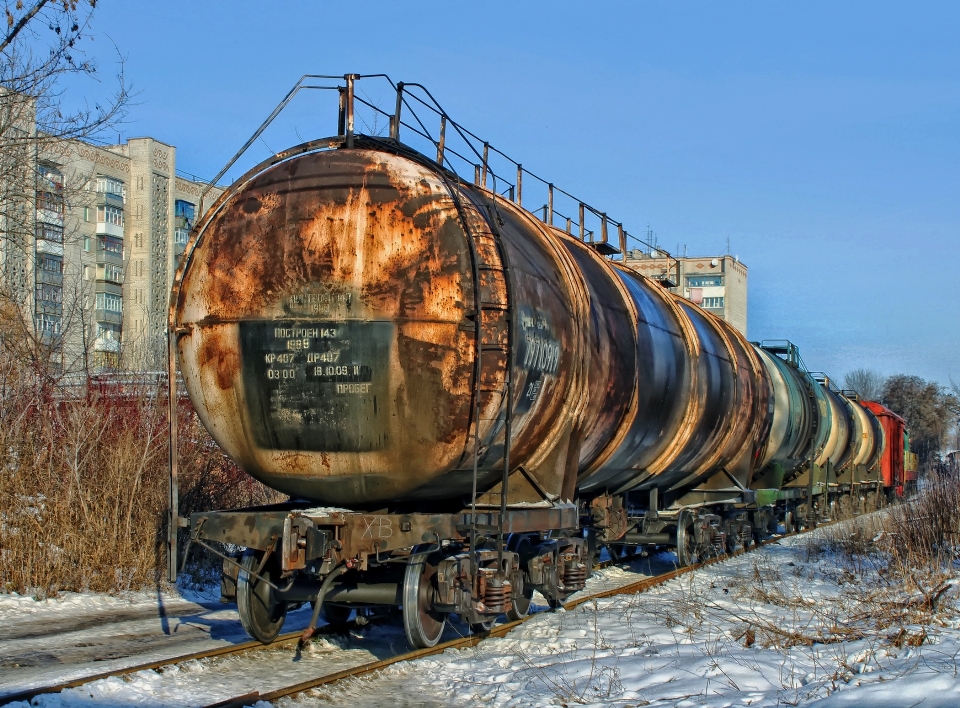 Schnee winter schiene eisenbahn