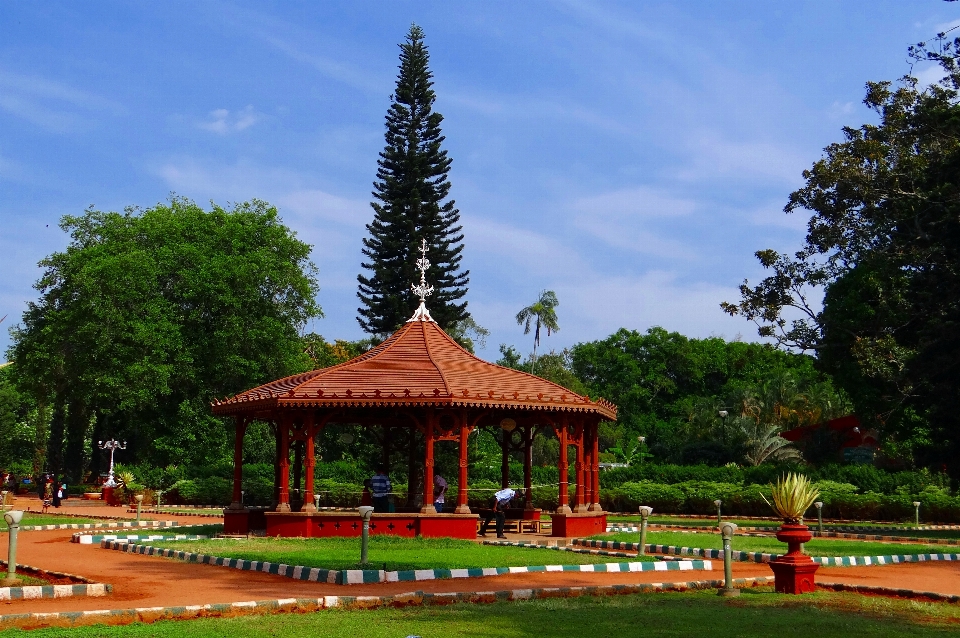 Luar ruangan struktur atap istana