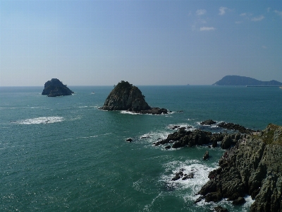 Beach sea coast rock Photo