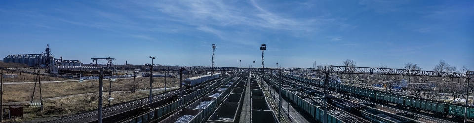 Nature track bridge overpass