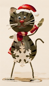 Star decoration cat christmas Photo