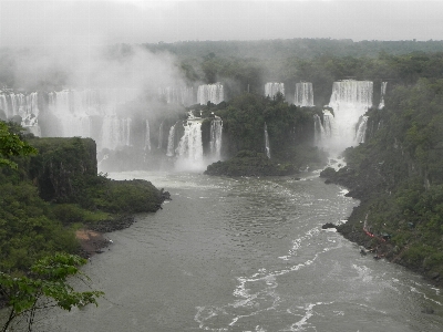 Water waterfall mist river Photo