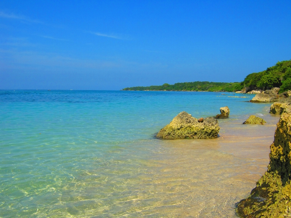 Plage mer côte océan