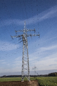 Himmel technologie wind kabel Foto