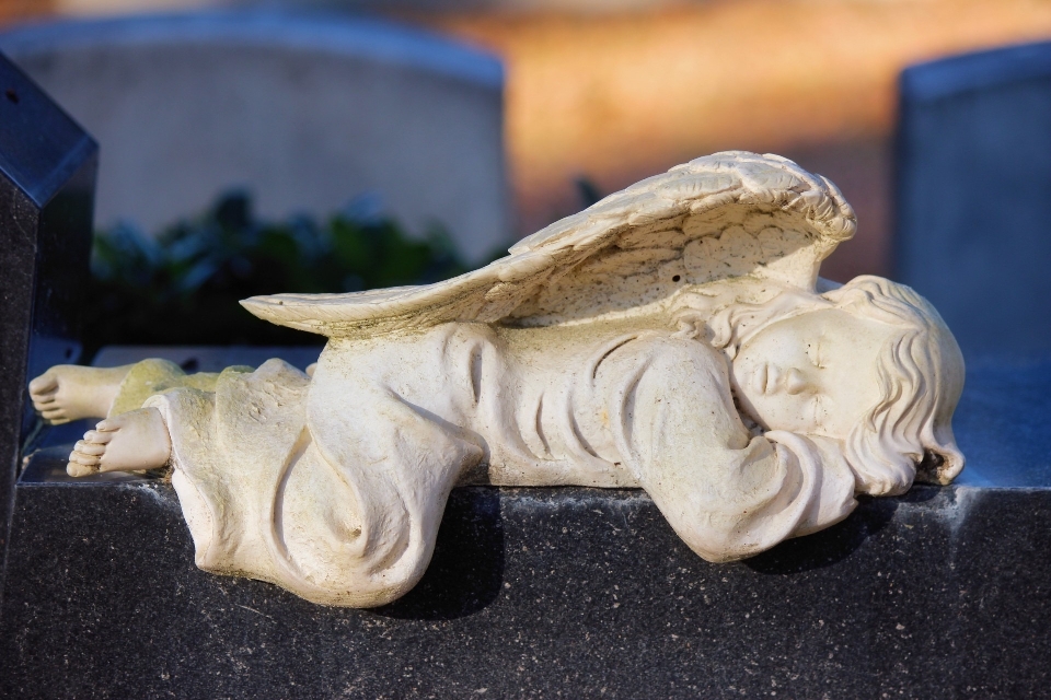 Nature monument statue sleeping