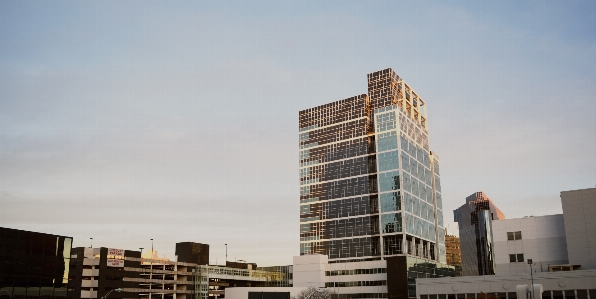 Die architektur himmel horizont gebäude Foto