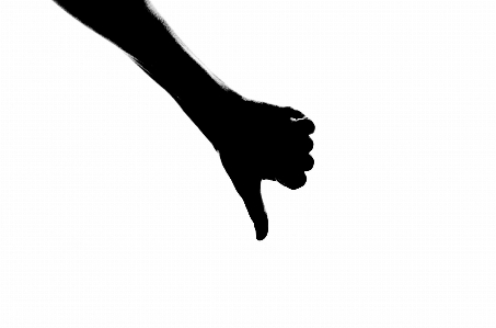 Hand silhouette person people Photo