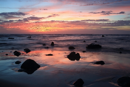 Beach landscape sea coast Photo