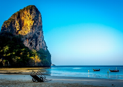 Beach landscape sea coast Photo