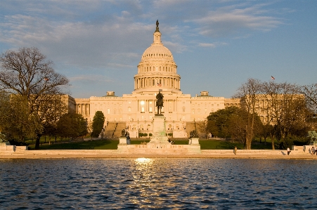 Water sunset building chateau Photo