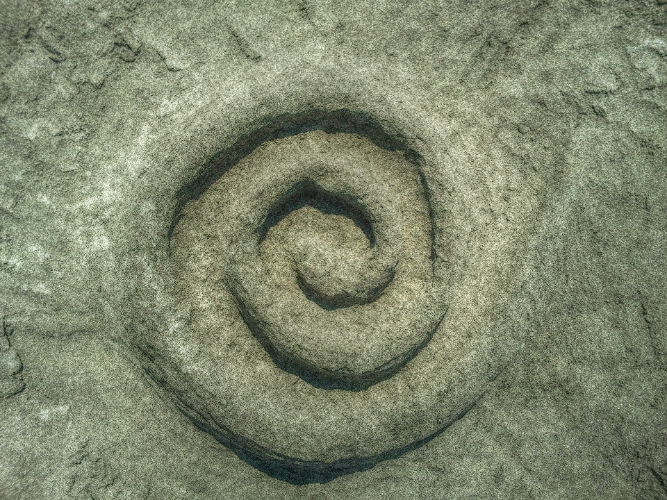 Sand rock textur spiral