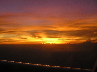 Sea horizon light cloud Photo