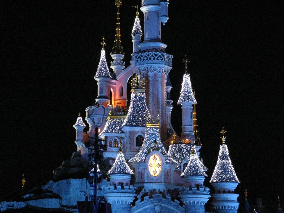 Noite parque de diversões
 torre