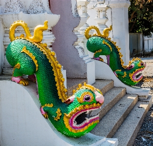 Amusement park temple playground Photo