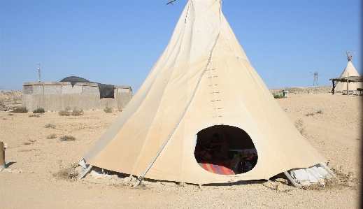 Sand monument tent native Photo