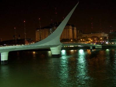 Water light bridge skyline Photo