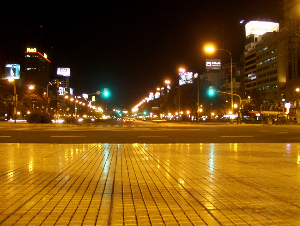 Luz arquitectura horizonte noche