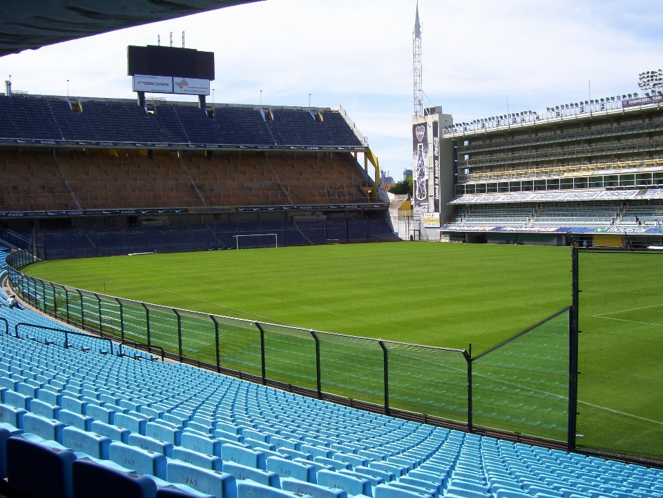 Estrutura futebol estádio campo de beisebol
