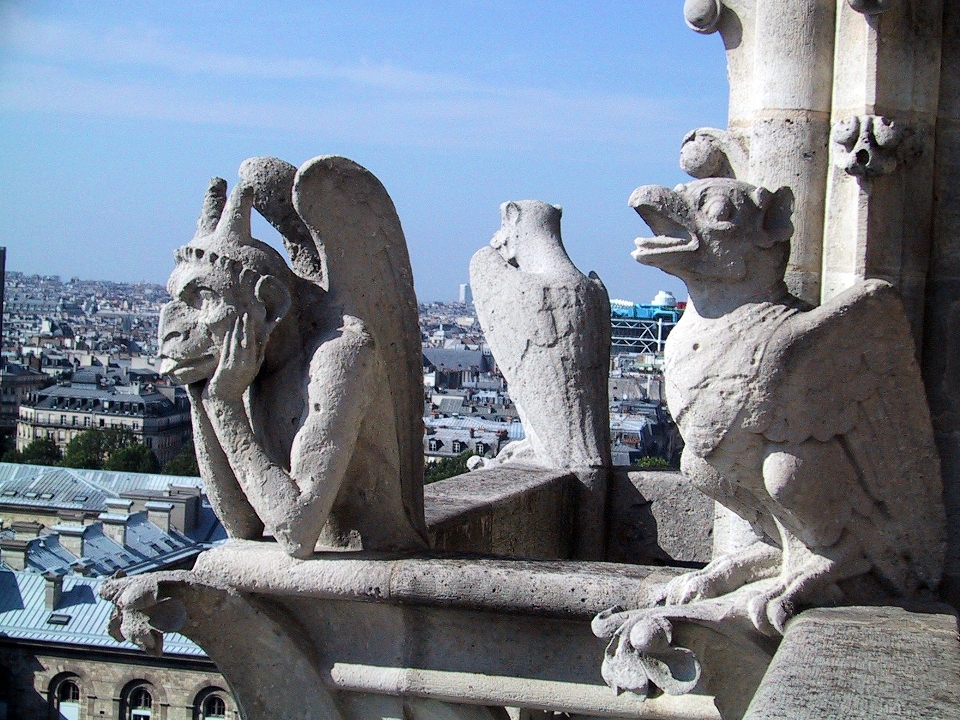 Rock sicht paris monument