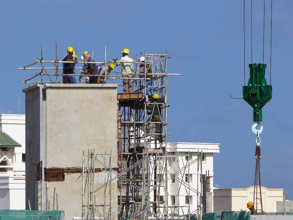 Arquitetura céu prédio construção