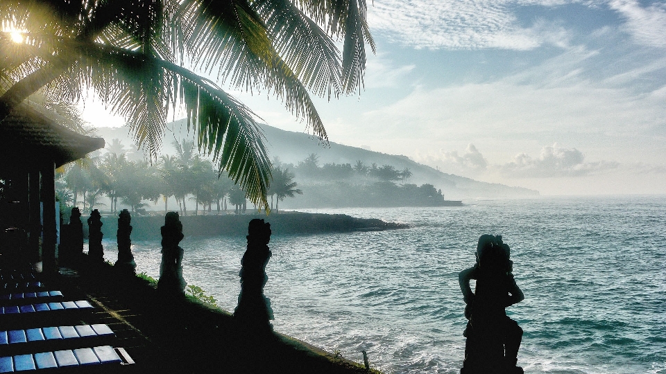 Beach sea coast ocean